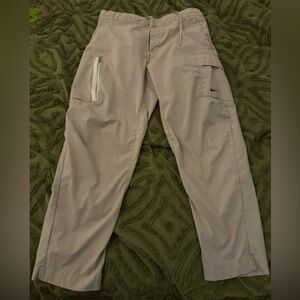 Nike Sportswear Woven Unlined Utility Pants Men Size 34 Limestone DD7034-236